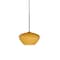 Besa Lighting Peri Cord Pendant, Amber Matte, Bronze Finish, 1x50W Halogen 1XT-541080-BR - alternate 1